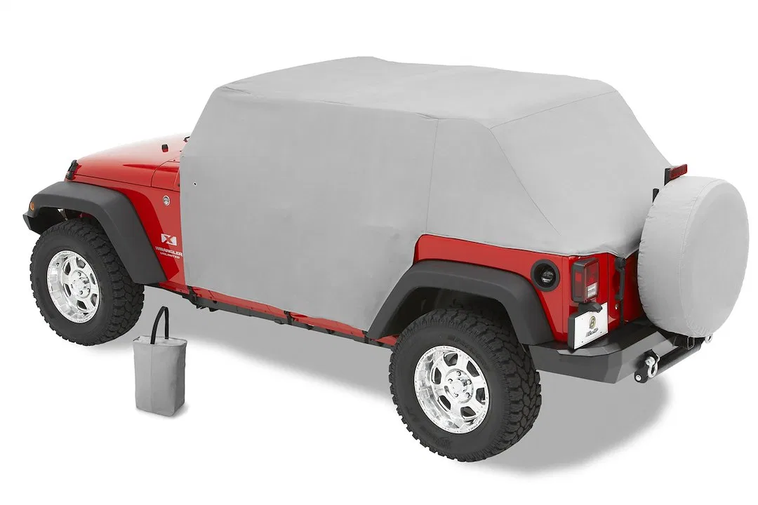 81041-09 – BESTOP Cab Cover, All Weather Protection Charcoal Waterproof Fabric